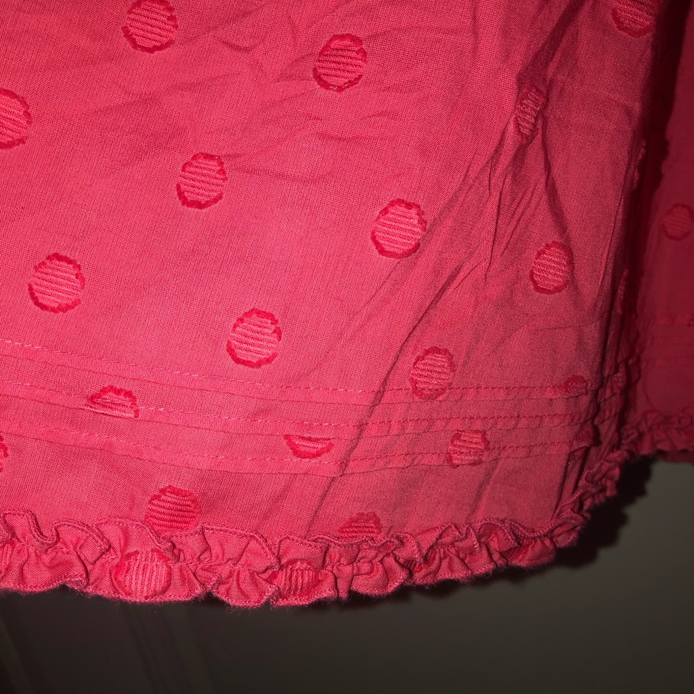Borden Pink polka dotted wrap around waist-tie dress - Picture 4 of 6